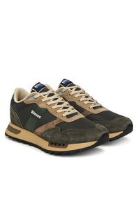 Blauer Sneakersy F5RYDER01/NYN Zielony. Kolor: zielony. Materiał: zamsz, skóra #4