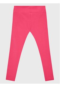 Guess Legginsy J2YB09 KABR0 Różowy Slim Fit. Kolor: różowy. Materiał: bawełna