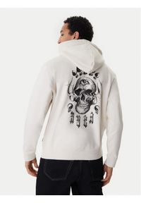 RVCA Bluza All Seeing Hoodie EVYSF00133 Beżowy Regular Fit. Kolor: beżowy. Materiał: bawełna #1