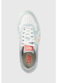 Asics sneakersy JAPAN S PF. Nosek buta: okrągły. Zapięcie: sznurówki. Kolor: niebieski. Materiał: guma. Obcas: na platformie. Sport: bieganie #2