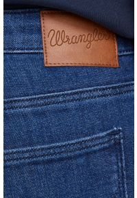 Wrangler jeansy SKINNY GOOD LIFE damskie medium waist. Kolor: niebieski #4