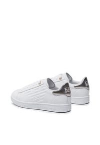 EA7 Emporio Armani Sneakersy X8X001 XCC51 R579 Biały. Kolor: biały. Materiał: skóra #4