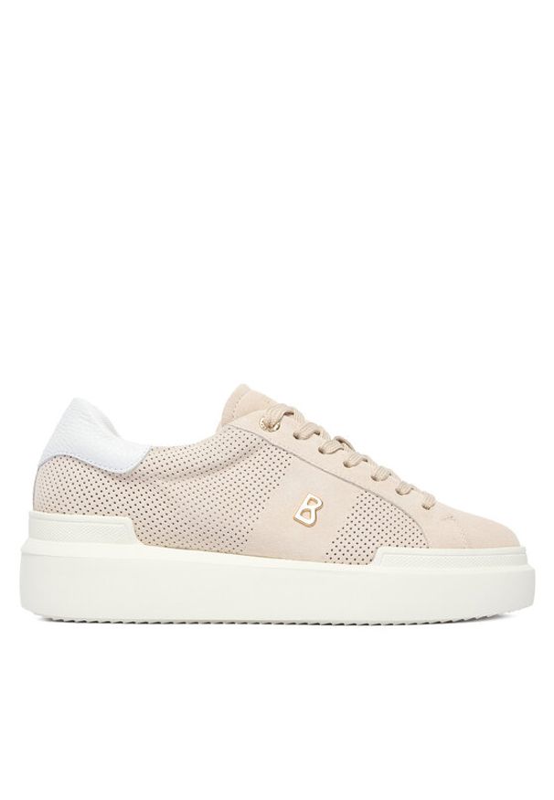 Bogner Sneakersy Hollywood 19 G 22620015 Beżowy. Kolor: beżowy. Materiał: zamsz, skóra