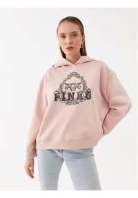 Pinko Bluza Sisma 101767 A13M Różowy Regular Fit. Kolor: różowy. Materiał: bawełna #1