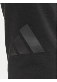 Adidas - adidas Dres Big Logo Fleece Colorblock JI8865 Czarny Regular Fit. Kolor: czarny. Materiał: syntetyk