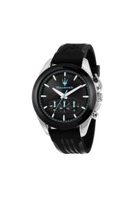 Maserati Zegarek Traguardo Chronograph R8871612047 Czarny. Kolor: czarny. Materiał: syntetyk #1