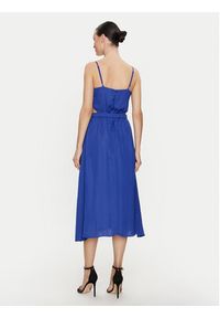 Morgan Sukienka letnia 241-RILDA Niebieski Loose Fit. Kolor: niebieski. Materiał: syntetyk. Sezon: lato #2