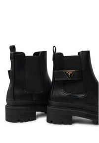 Guess Botki Bensly FLFBEN ELE10 Czarny. Kolor: czarny. Materiał: skóra #6