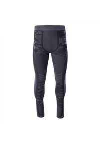 Spodnie termoaktywne Magnum Camo Bottom, męskie - szare, Rozmiar XXL. Kolor: szary. Materiał: elastan, włókno, poliamid, syntetyk, materiał, skóra #1