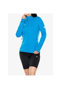 Bluza z zamkiem damska Mammut Aconcagua Light ML Jacket. Kolor: niebieski