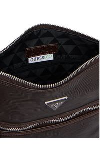 Guess Saszetka HMMIPW P6217 Brązowy ciemny. Kolor: brązowy. Materiał: skóra #4