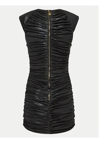 Elisabetta Franchi Sukienka koktajlowa AB-528-42E2-6000 Czarny Slim Fit. Kolor: czarny. Materiał: syntetyk. Styl: wizytowy