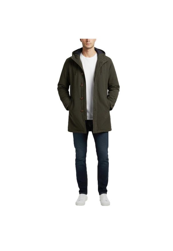 Ecoalf - Kurtka ECOALF TASKA JACKET Szary. Kolor: szary. Materiał: tkanina