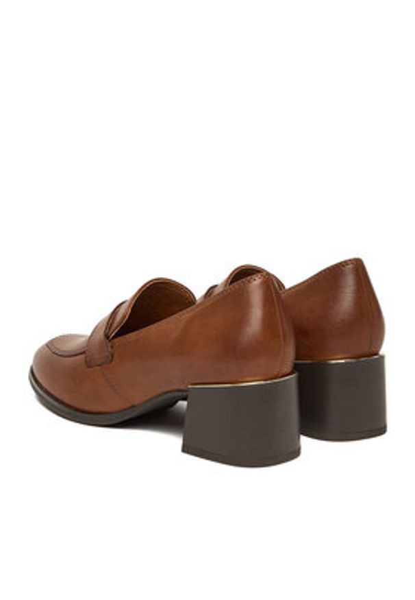 Lasocki Półbuty CEO-WB-THESSA-06M Brązowy. Kolor: brązowy. Materiał: skóra