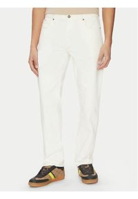 Guess Jeans Jeansy M5GA1B D5OC1 Beżowy Straight Fit. Kolor: beżowy