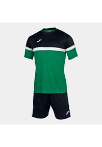 Zestaw piłkarski męski Joma Danubio. Kolor: czarny, zielony, wielokolorowy. Materiał: dresówka. Sport: piłka nożna