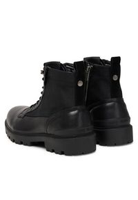 Pepe Jeans Trapery Ryan Mix M PMS500004 Czarny. Kolor: czarny. Materiał: skóra #6