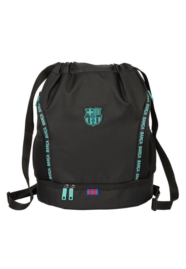 FC Barcelona - Plecak Worek Dziecięcy F.C. Barcelona. Kolor: czarny. Styl: sportowy