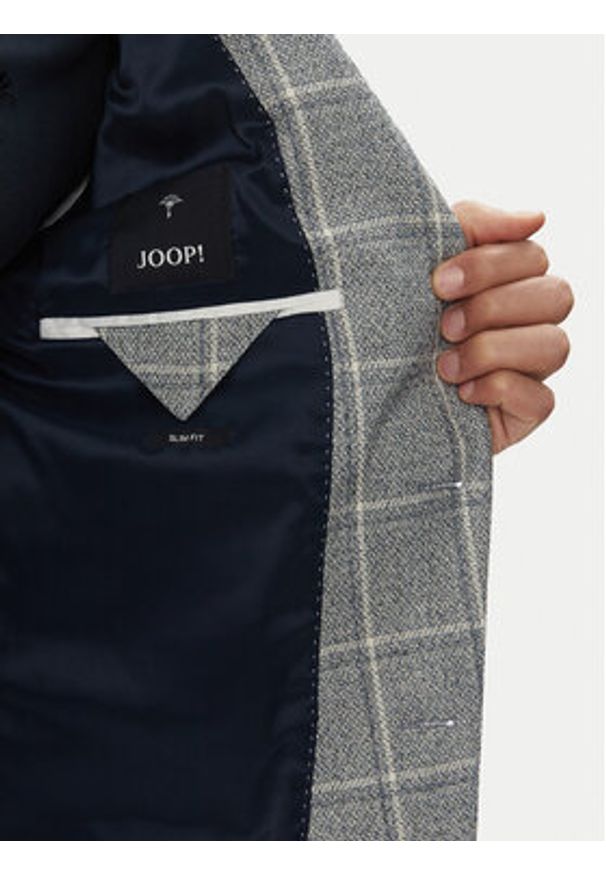 JOOP! Marynarka 17 JB-84Hogiz 30046564 Niebieski Slim Fit. Kolor: niebieski. Materiał: bawełna