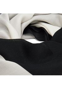 Calvin Klein Chusta Color Block K60K611741 Czarny. Kolor: czarny. Materiał: materiał #3