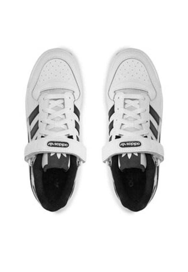 Adidas - adidas Sneakersy Forum Low FY7757 Biały. Kolor: biały. Materiał: skóra