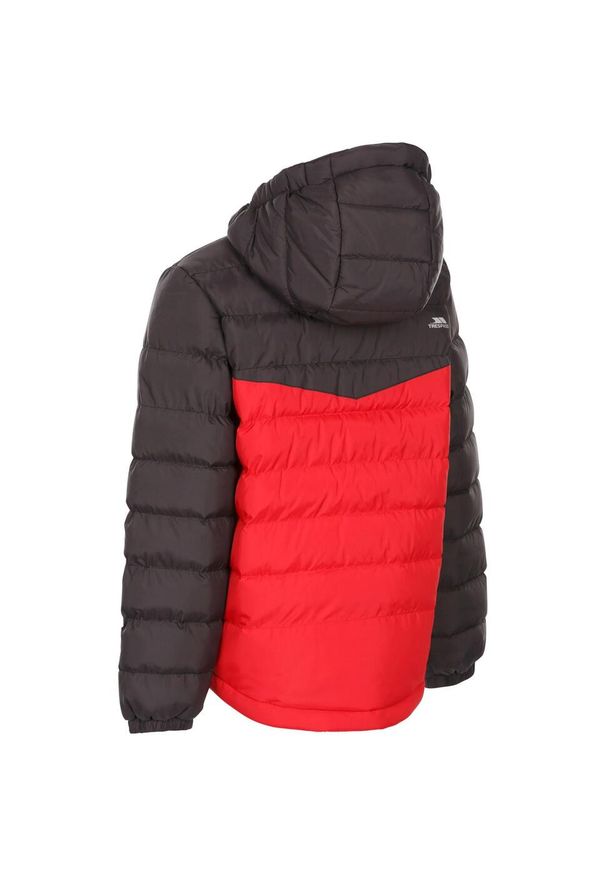 TRESPASS - Kurtka Dziecięca. Kolor: czerwony. Materiał: puch. Styl: sportowy