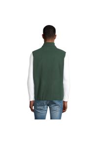 SOL'S - Ocieplacz Na Ciało Dla Dorosłych Unisex Factor Fleece Zapinany Na Zamek. Kolor: czerwony, wielokolorowy, zielony