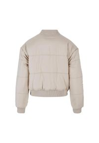 Urban Classics - Kurtka Puchowa Dla Kobiet. Kolor: beżowy. Materiał: puch. Sport: turystyka piesza