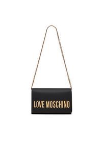 Love Moschino - LOVE MOSCHINO Torebka JC4103PP1LKD0000 Czarny. Kolor: czarny. Materiał: skórzane #5