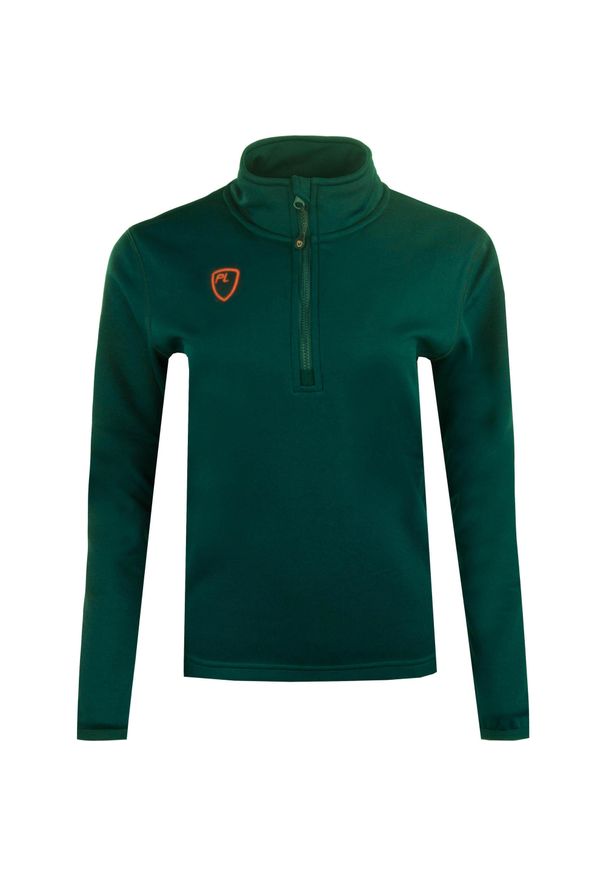 GLENMUIR - Bluza Dziecięca PlayerLayer Zip Groen 152-158 - Wygodna i Trwała. Kolor: zielony. Materiał: poliester