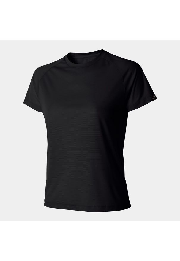 Koszulka tenisowa damska z krótkim rękawem Joma R-combi Short Sleeve. Kolor: czarny. Długość rękawa: krótki rękaw. Długość: krótkie. Sport: tenis
