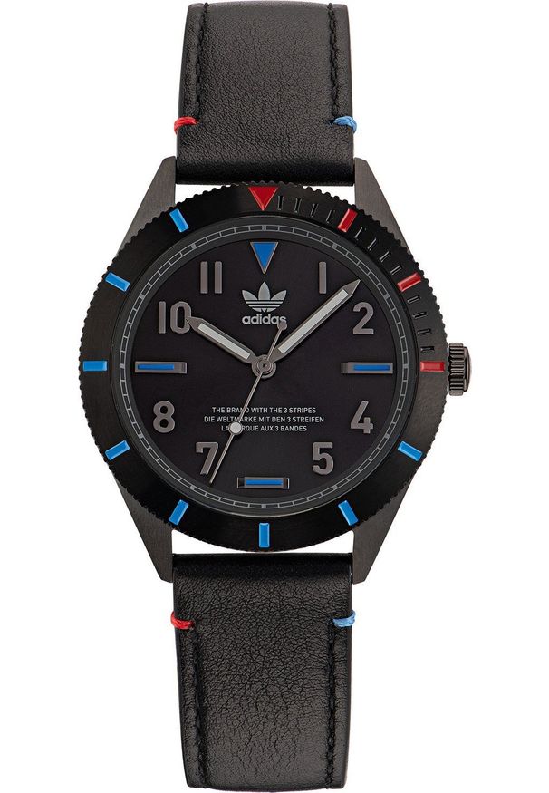 Zegarek Adidas Zegarek męski adidas Originals AOFH22506 czarny. Kolor: czarny