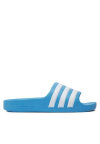 Adidas - Klapki adidas. Kolor: niebieski