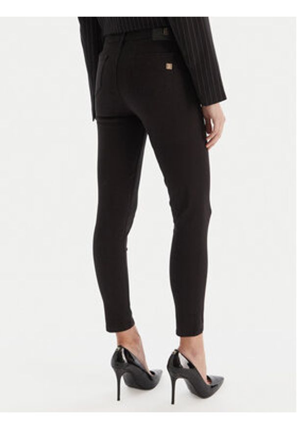 Fracomina Jeansy FP25WV8000W72001 Czarny Slim Fit. Kolor: czarny