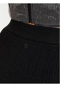 Guess Spódnica mini W5RD83 Z2Y50 Czarny Slim Fit. Kolor: czarny. Materiał: syntetyk #4