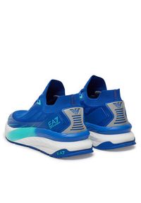 EA7 Emporio Armani Sneakersy X8X176 XK377 U476 Niebieski. Kolor: niebieski. Materiał: skóra #4