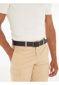 TOMMY HILFIGER - Tommy Hilfiger Pasek Męski Oliver 4.0 Ext AM0AM12299 Czarny. Kolor: czarny. Materiał: skóra #2