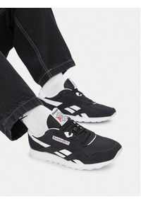 Reebok Sneakersy SS-CLASSIC NYLON 100009273 M Czarny. Kolor: czarny. Materiał: zamsz, skóra. Model: Reebok Nylon, Reebok Classic #4