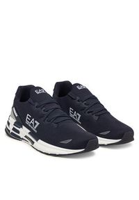 EA7 Emporio Armani Sneakersy 7X000652 AF18639 MZ069 Granatowy. Kolor: niebieski. Materiał: materiał #5
