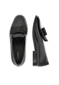 DeeZee Loafersy 20232-1 Czarny. Kolor: czarny. Materiał: skóra #6