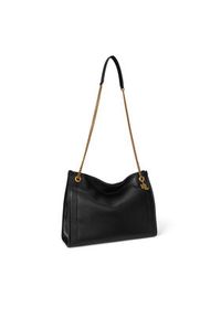 Lauren Ralph Lauren - LAUREN RALPH LAUREN Torebka 431969352002 Czarny. Kolor: czarny. Materiał: skórzane #4