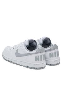 Nike Sneakersy Big Nike Low 355152 Biały. Kolor: biały. Materiał: skóra #5