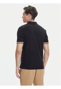 BOSS Polo H-Phillipson 200 50543865 Czarny Slim Fit. Typ kołnierza: polo. Kolor: czarny. Materiał: bawełna #5