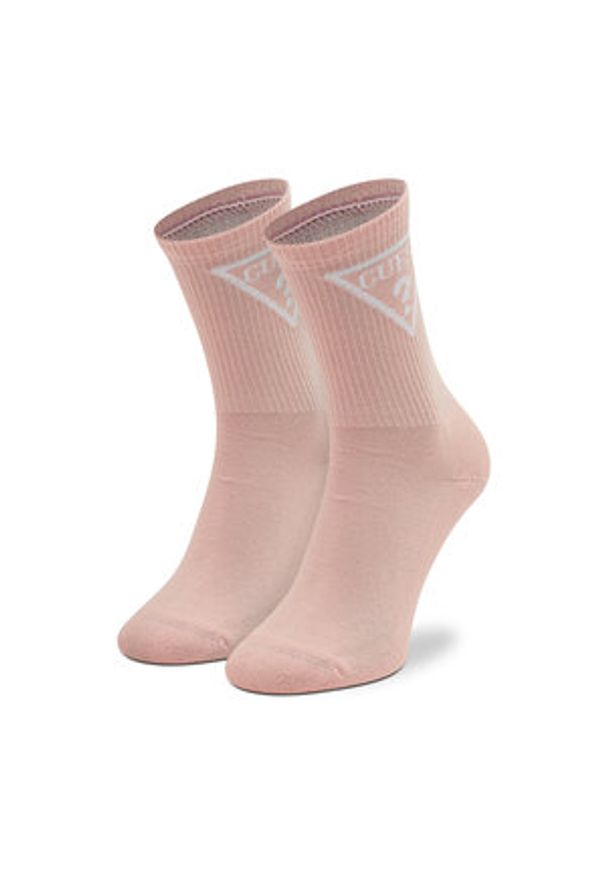 Skarpety wysokie damskie Guess - Ellen Sport Socks V2GZ00 ZZ00I r.OS G6G7. Kolor: pomarańczowy. Materiał: materiał, bawełna, poliamid, elastan