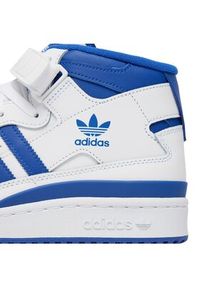Adidas - adidas Sneakersy Forum Mid IG3755 Biały. Kolor: biały. Materiał: skóra