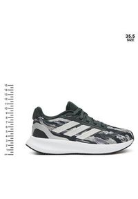 Adidas - adidas Sneakersy RunFalcon 5 Shoes Kids JQ2172 Zielony. Kolor: zielony. Materiał: materiał. Sport: bieganie #4