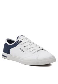 Pepe Jeans Tenisówki Kenton Road M PMS30910 Biały. Kolor: biały. Materiał: materiał