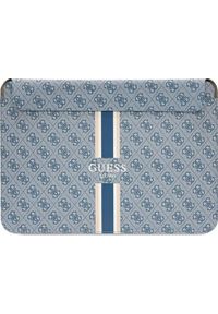 Etui Guess Guess Sleeve GUCS16P4RPSB 16" niebieski/ blue 4G Printed Stripes. Kolor: niebieski