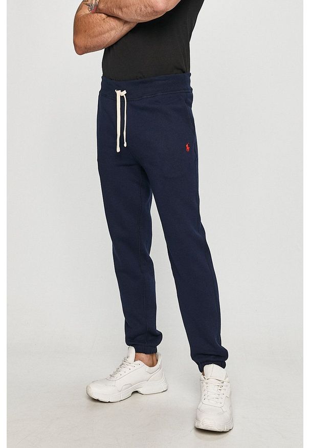 Polo Ralph Lauren - Spodnie 710793939003. Kolor: niebieski