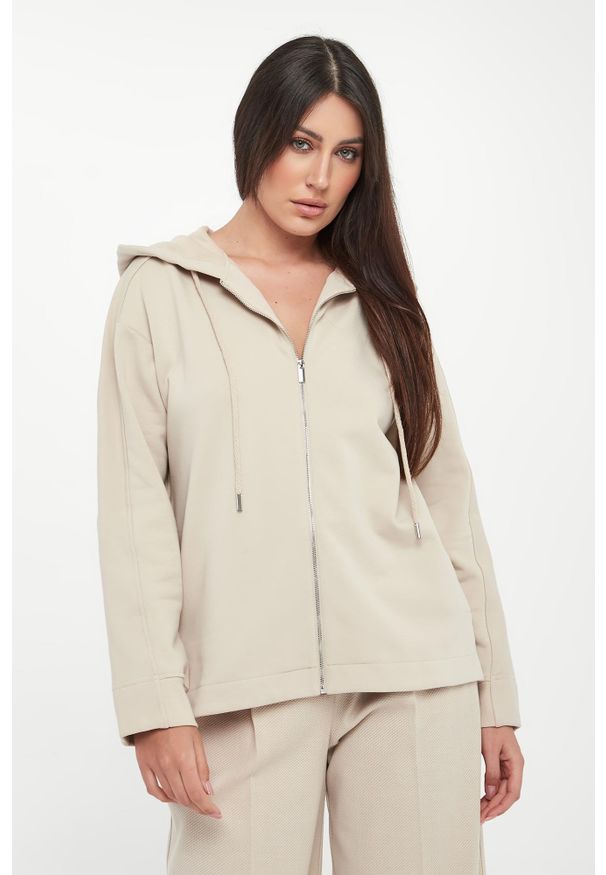 Bluza damska z kapturem Cloro MM. Typ kołnierza: kaptur